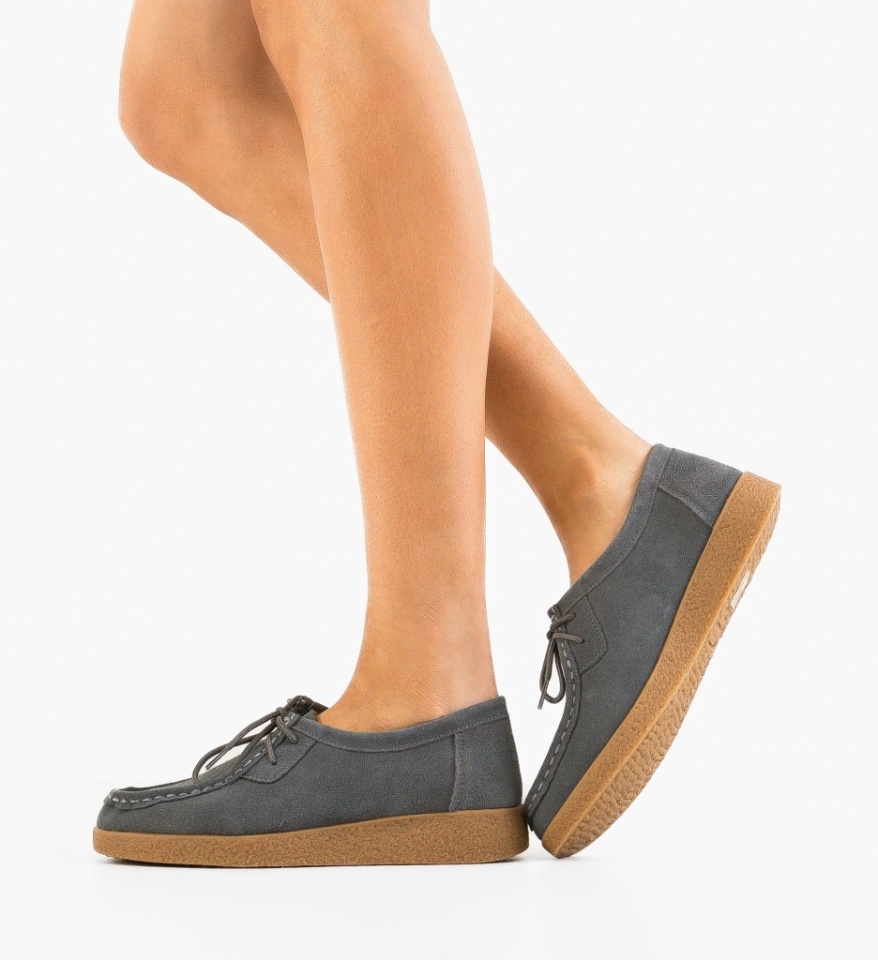 Pantofi Casual Neca Gri - Img 6