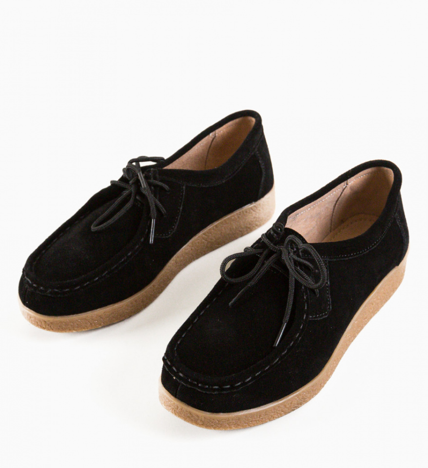 Pantofi Casual Neca Negri - Img 4
