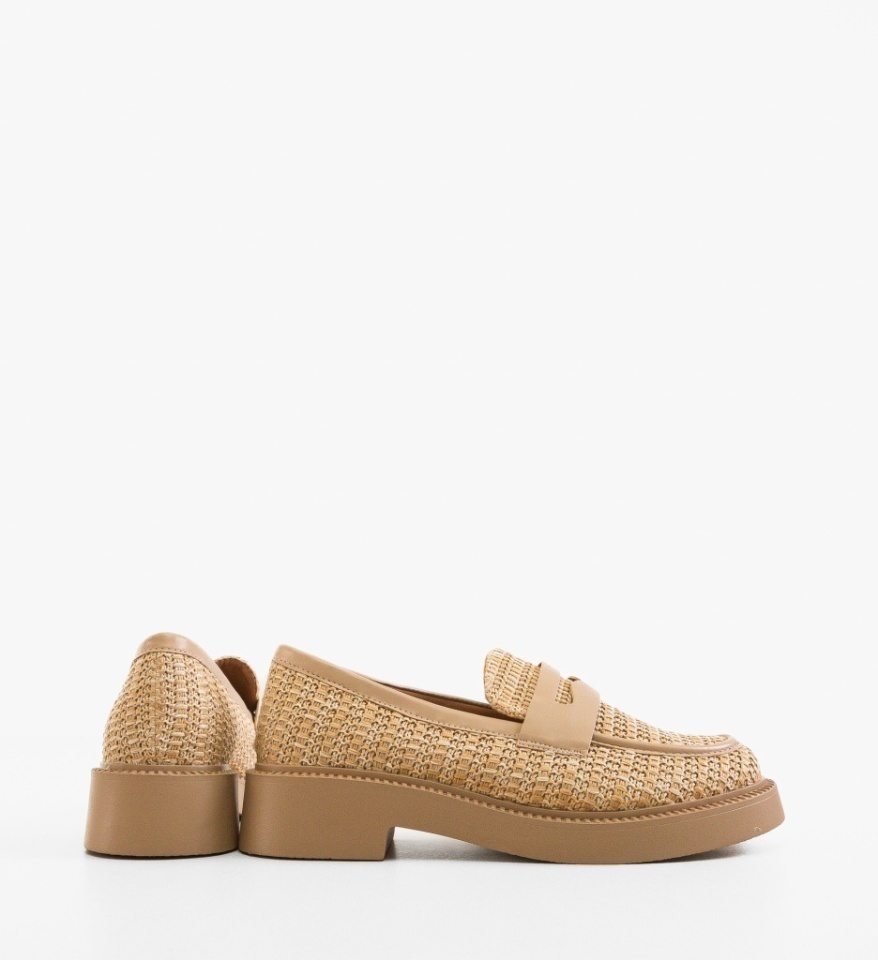 Pantofi Casual Nora Khaki - Img 3