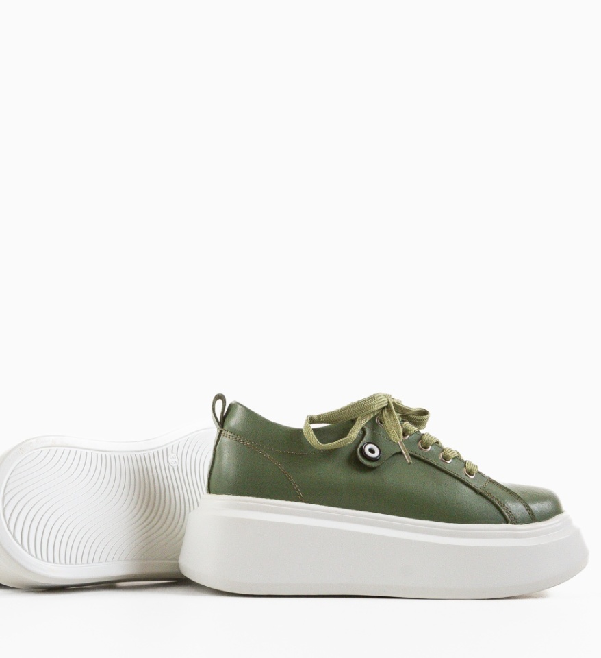 Pantofi Casual Nuandre Verzi - Img 6