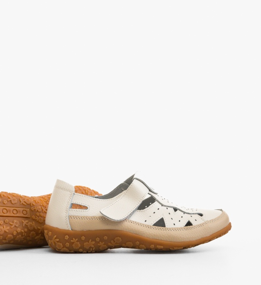 Pantofi Casual Pampy Bej - Img 2