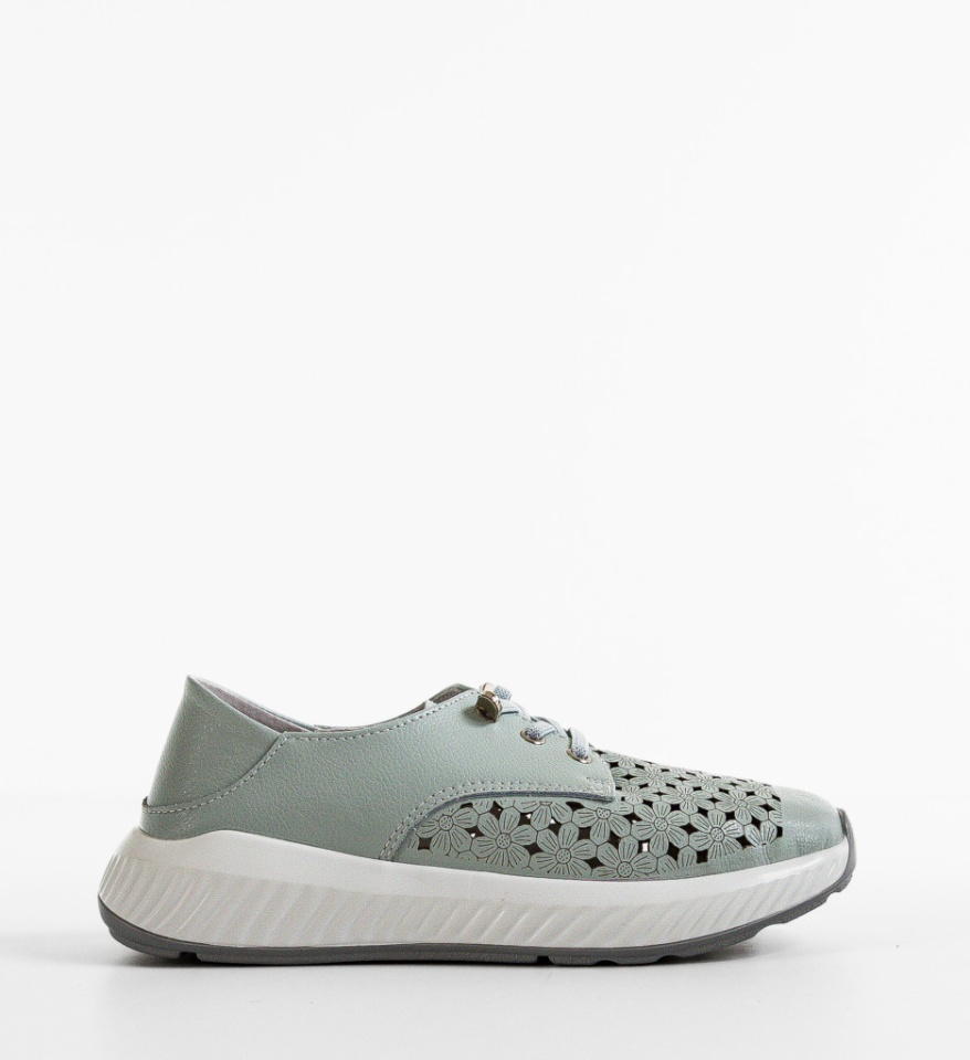 Pantofi Casual Radian Verzi - Img 6