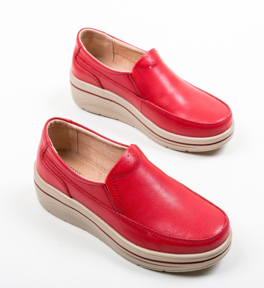Pantofi Casual Rankin Rosii - Img 10