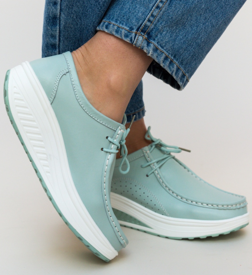 Pantofi Casual Roly Turcoaz - Img 11