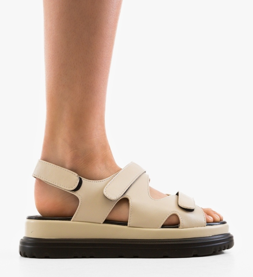 Pantofi Casual Romena Camel - Img 5