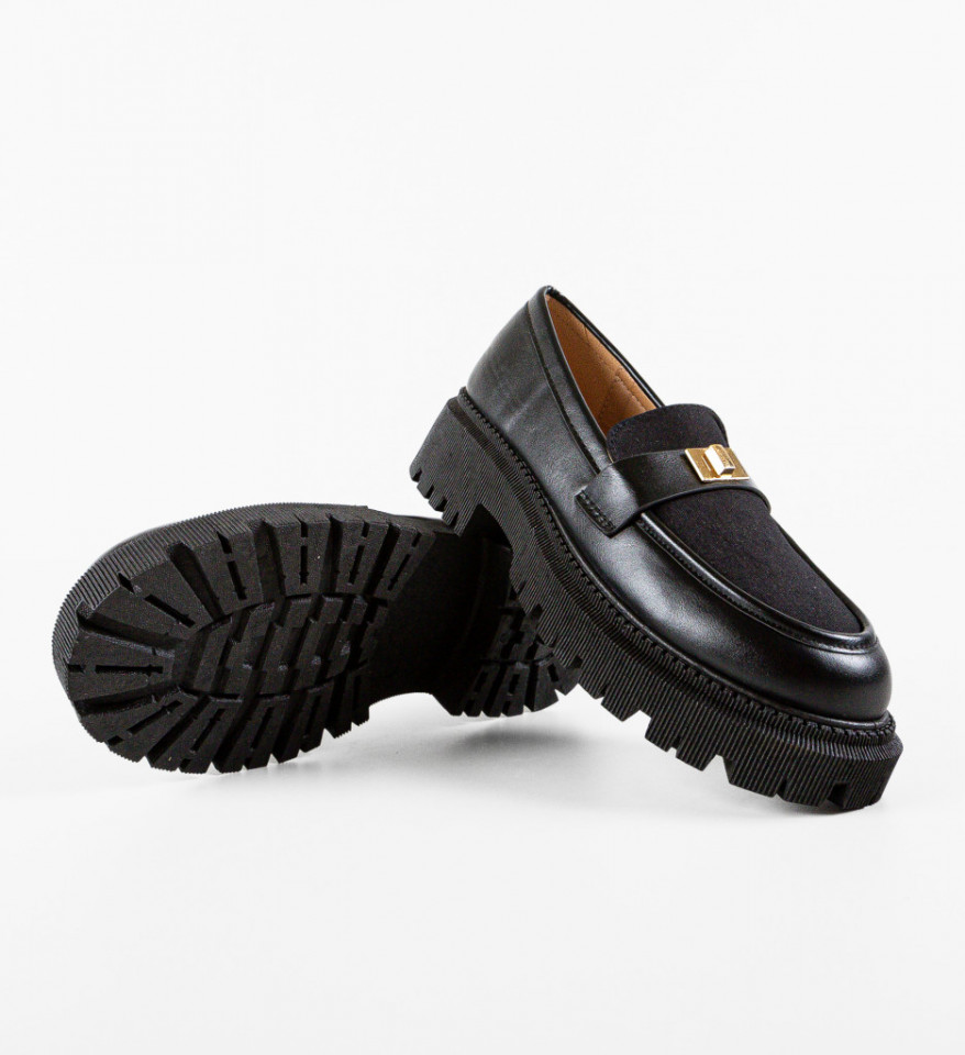 Pantofi Casual Salma Negri - Img 3