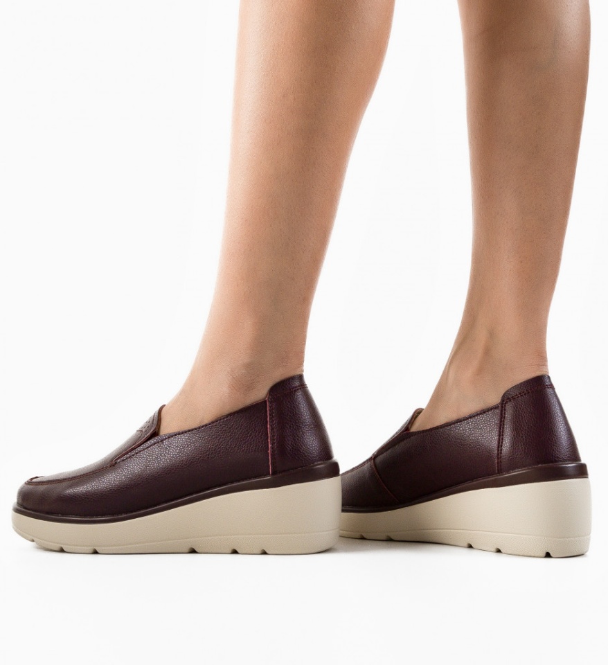 Pantofi Casual Sanam Grena - Img 4