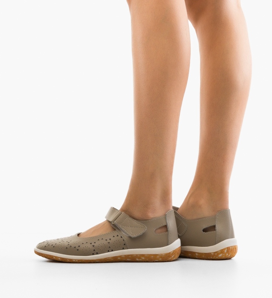 Pantofi Casual Silka Gri - Img 4