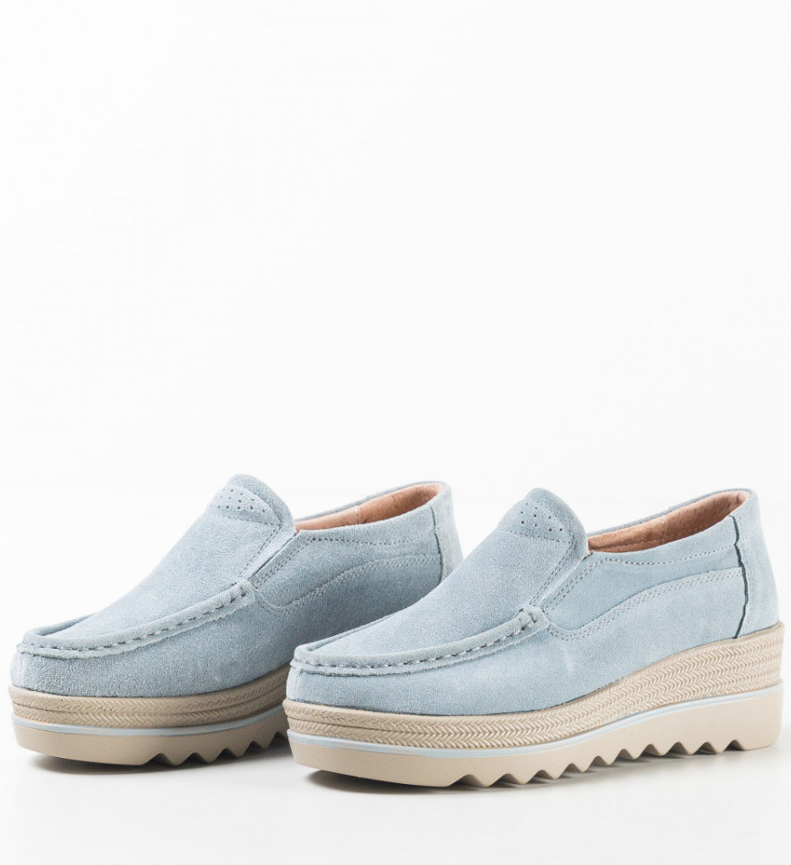 Pantofi Casual Smirno Albastri - Img 2