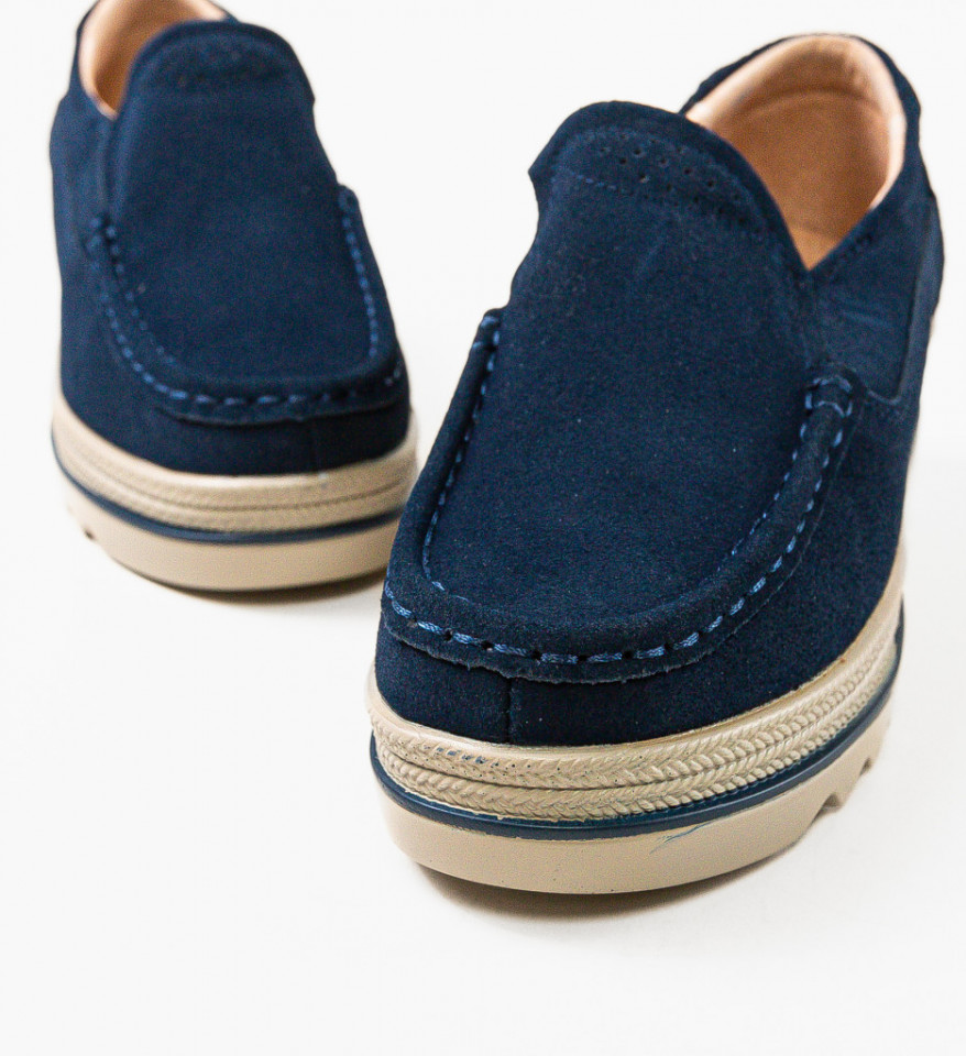 Pantofi Casual Smirno Bleumarin - Img 3