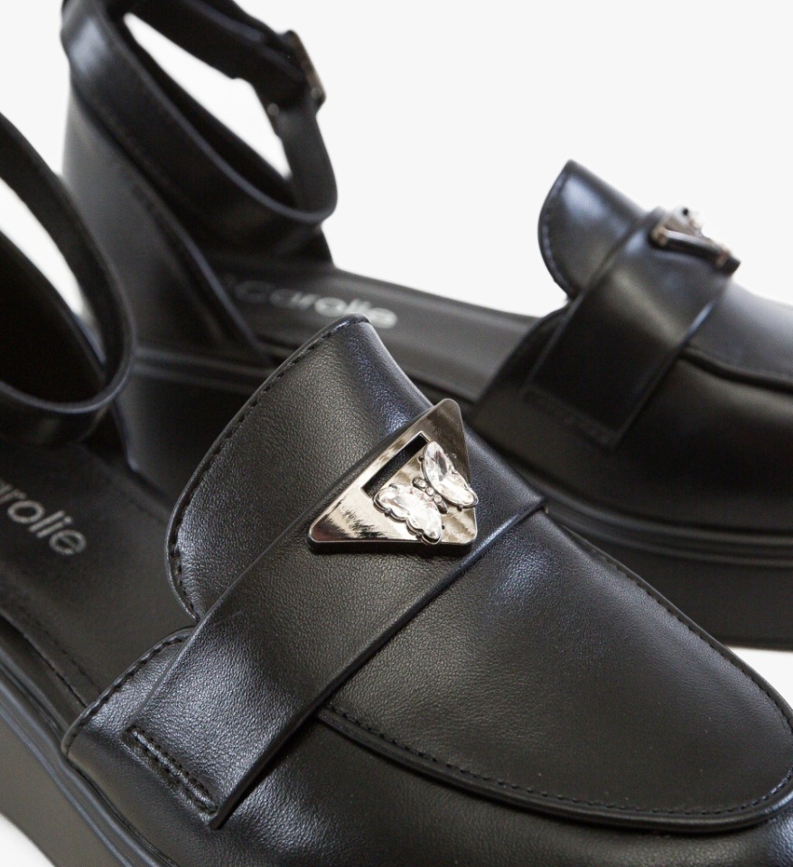 Pantofi casual Terfly Negri - Img 4