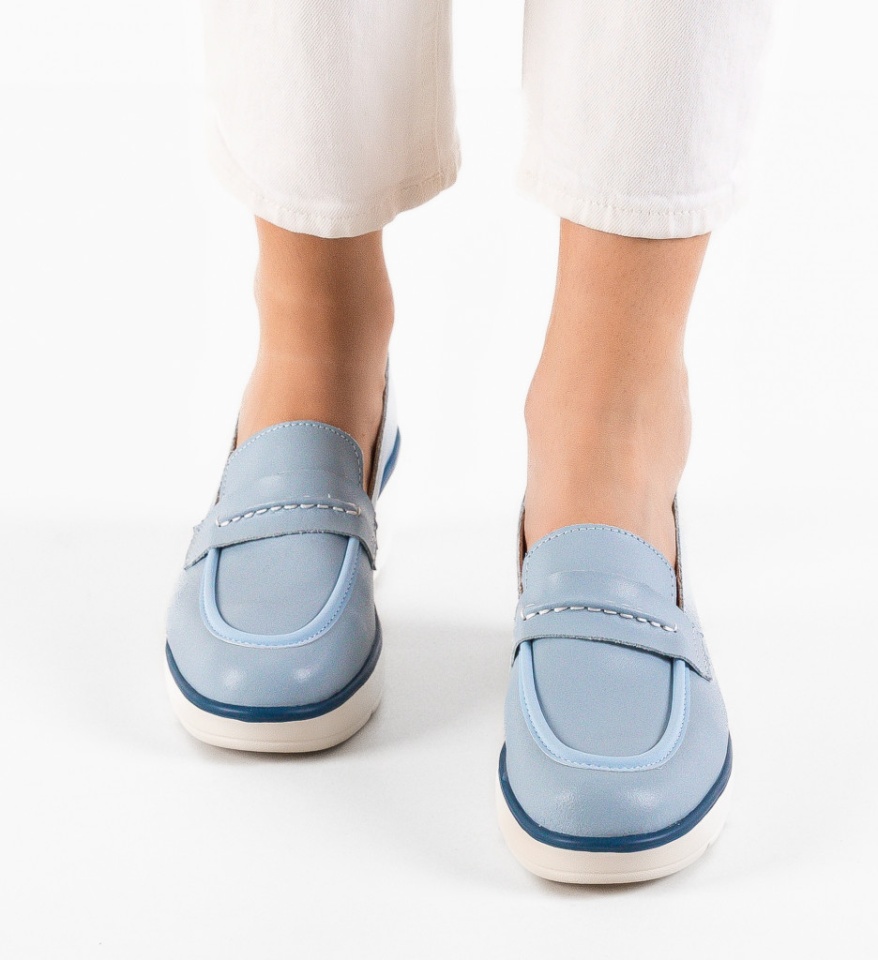 Pantofi Casual Teyana Albastri - Img 5