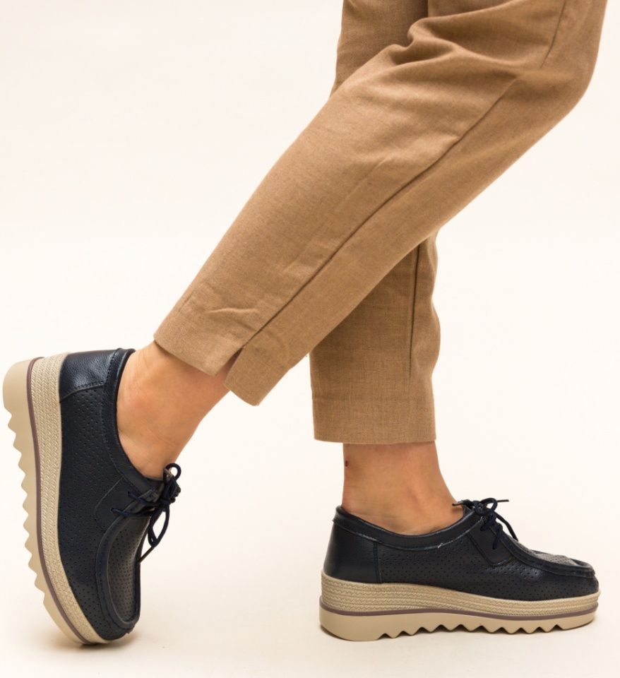 Pantofi Casual Torino Bleumarin - Img 11
