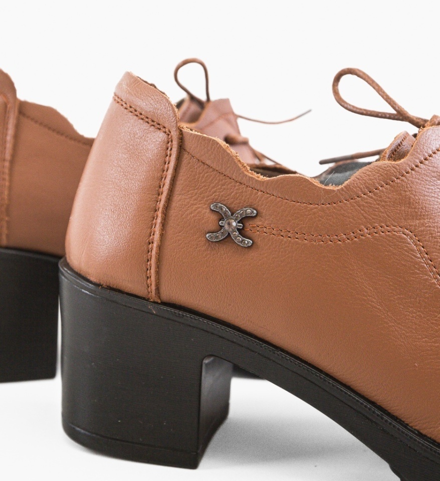 Pantofi Casual Tyborc Camel - Img 2