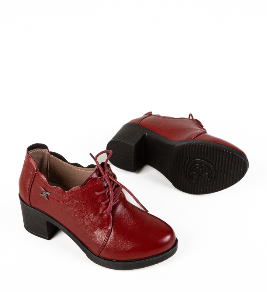 Pantofi Casual Tyborc Grena - Img 4
