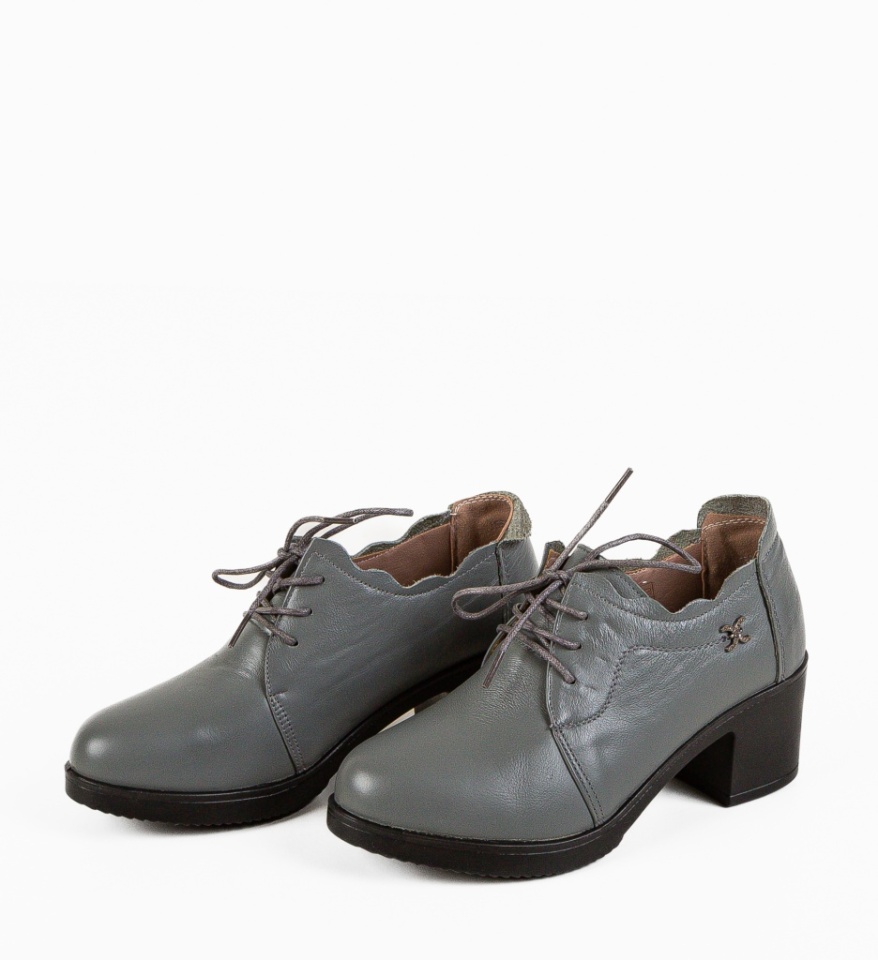 Pantofi Casual Tyborc Gri - Img 3