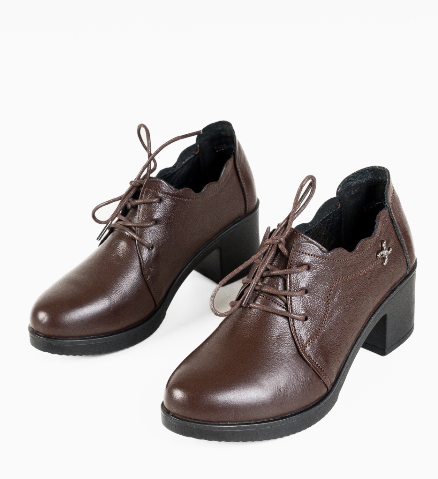 Pantofi Casual Tyborc Maro - Img 8