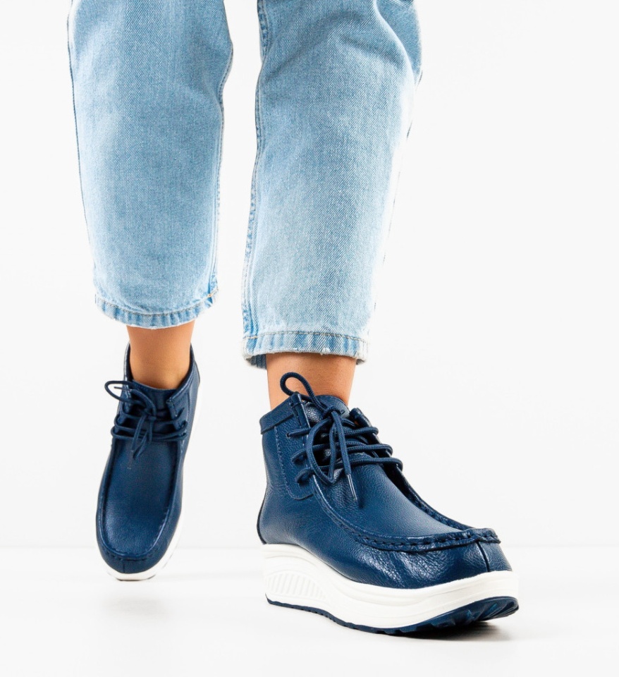 Pantofi Casual Vinto Bleumarin - Img 7