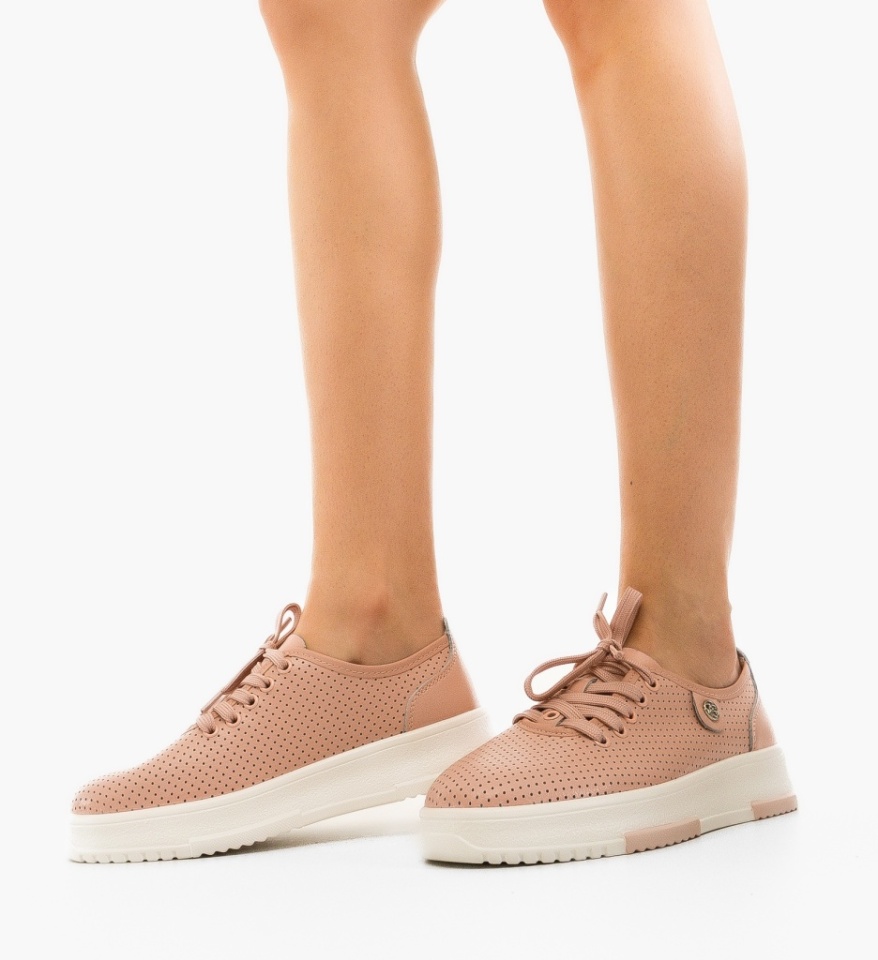 Pantofi Casual Ygrysha Roz - Img 6