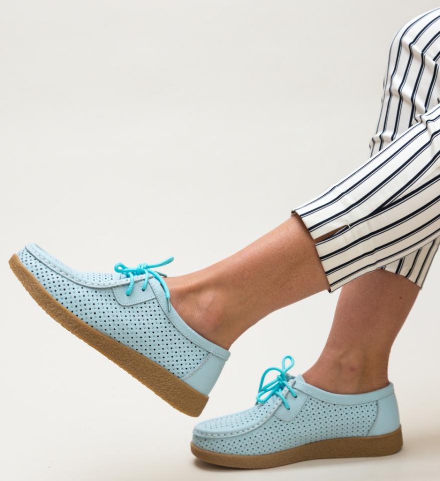 Pantofi Casual Yorker Albastri - Img 11