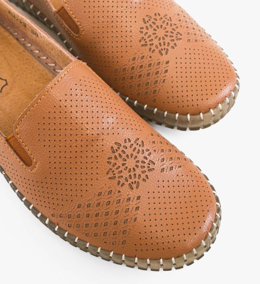 Pantofi Casual Zakrey Camel - Img 5