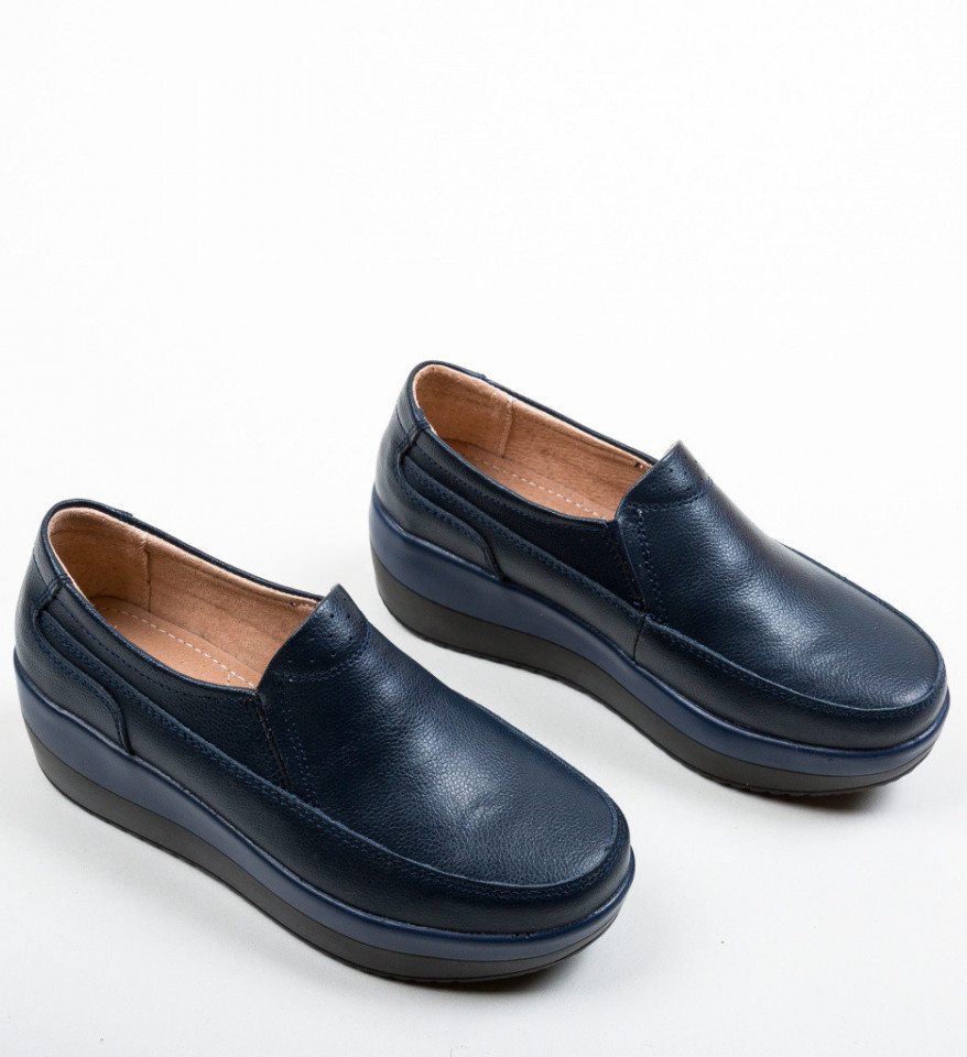 Pantofi Casul Freeman Bleumarin - Img 3