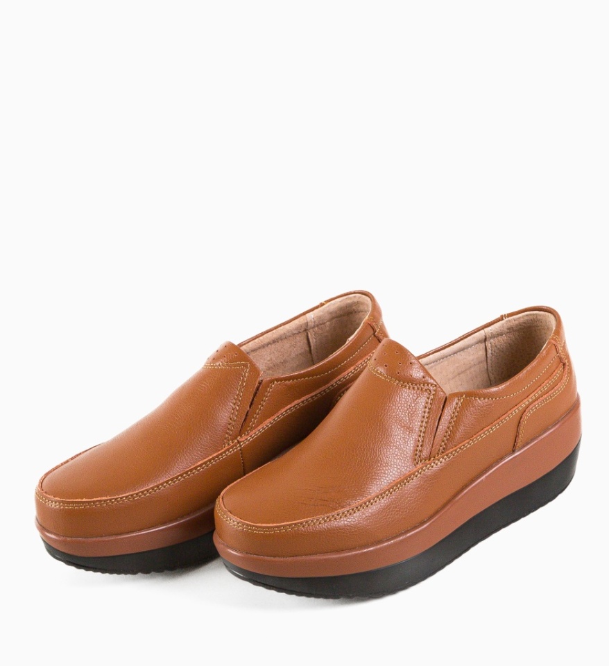 Pantofi Casul Freeman Camel 2 - Img 3