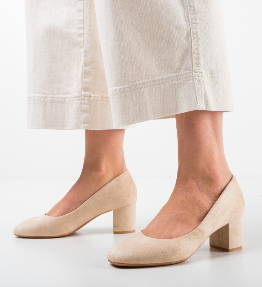 Pantofi Dalex Bej - Img 6