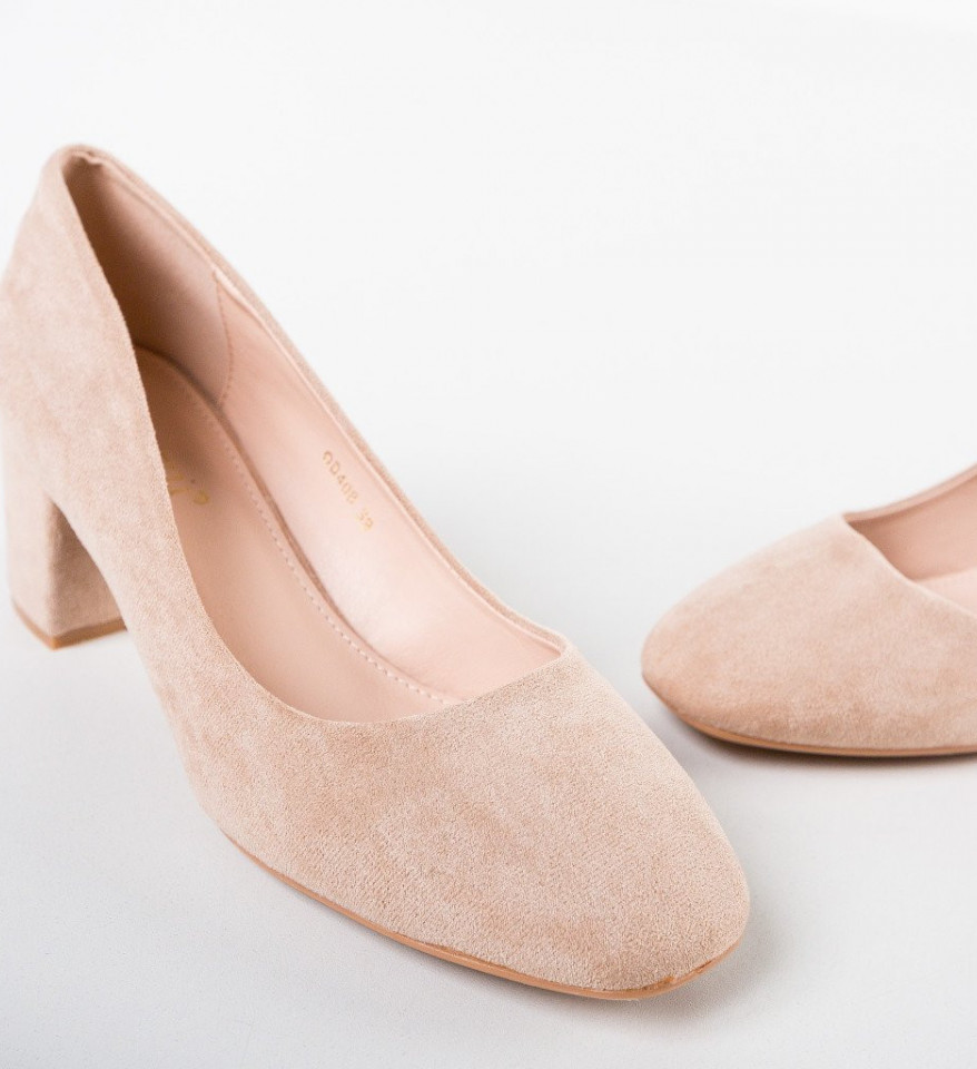 Pantofi Dalex Nude - Img 3