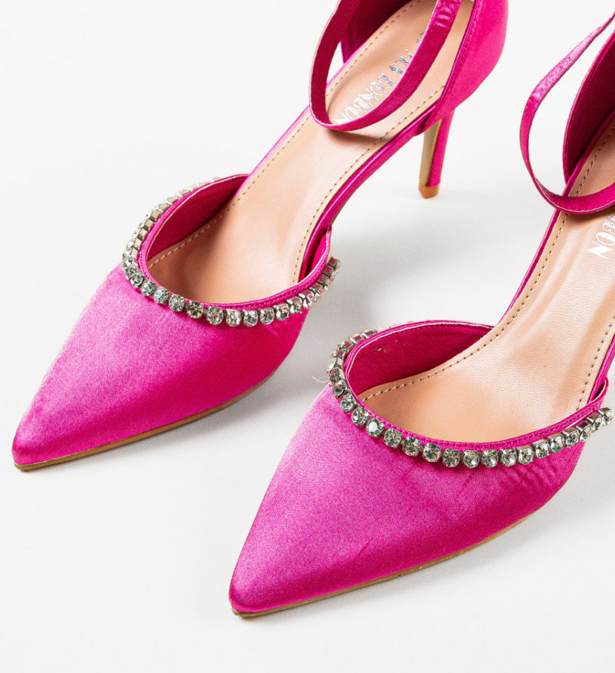 Pantofi dama Aine Fuchsia - Img 3