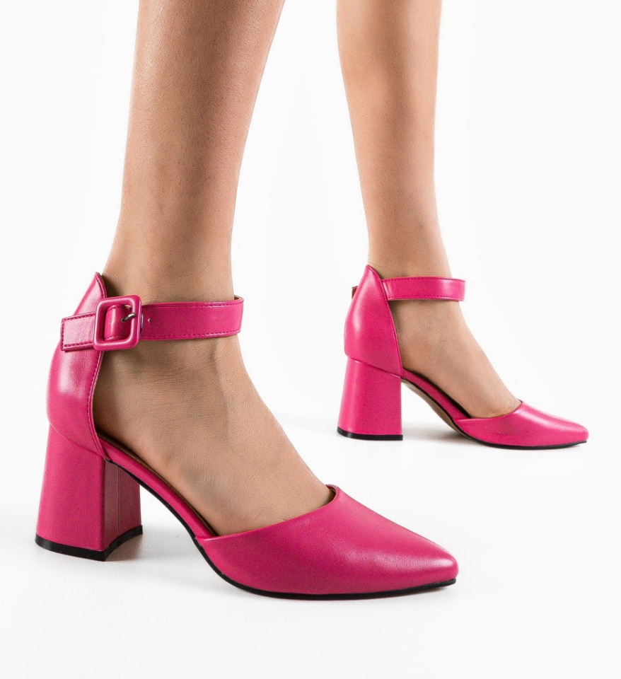 Pantofi dama Avitus Fuchsia - Img 7
