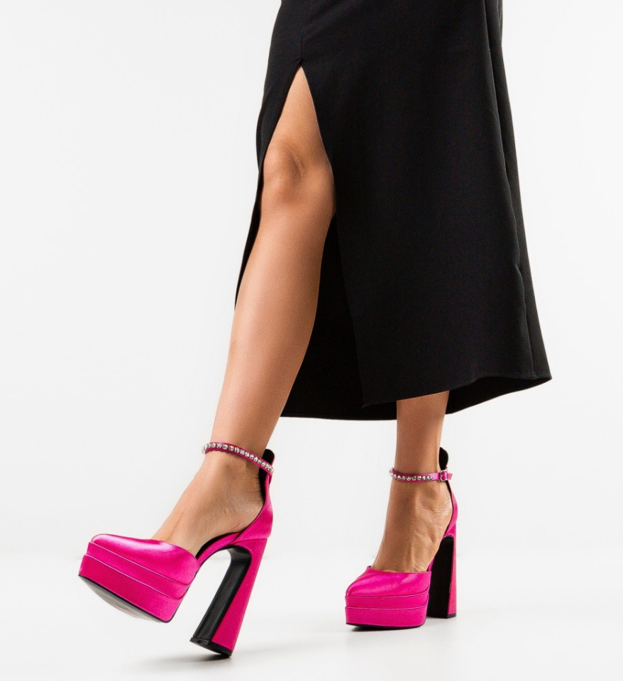 Pantofi dama Baldwin Fuchsia - Img 6