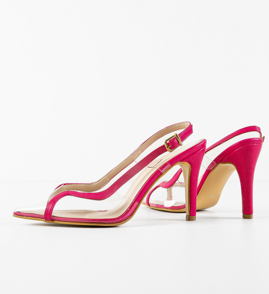 Pantofi dama Barney Fuchsia - Img 2