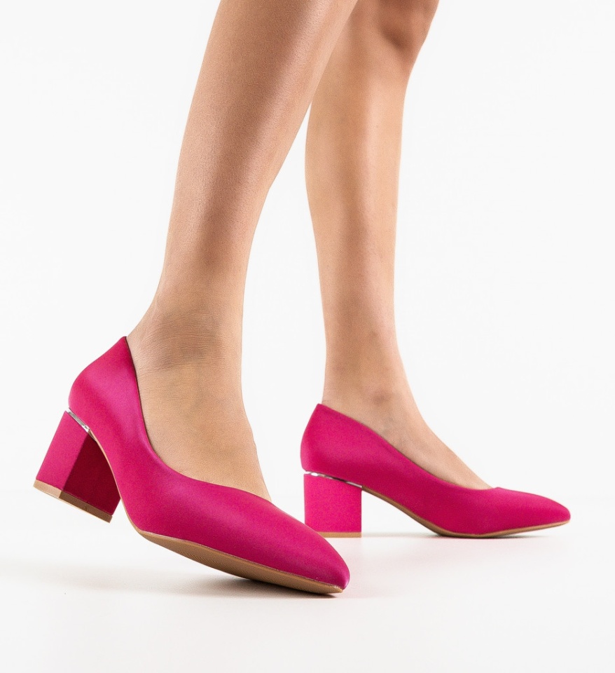 Pantofi dama Berry Fuchsia - Img 7