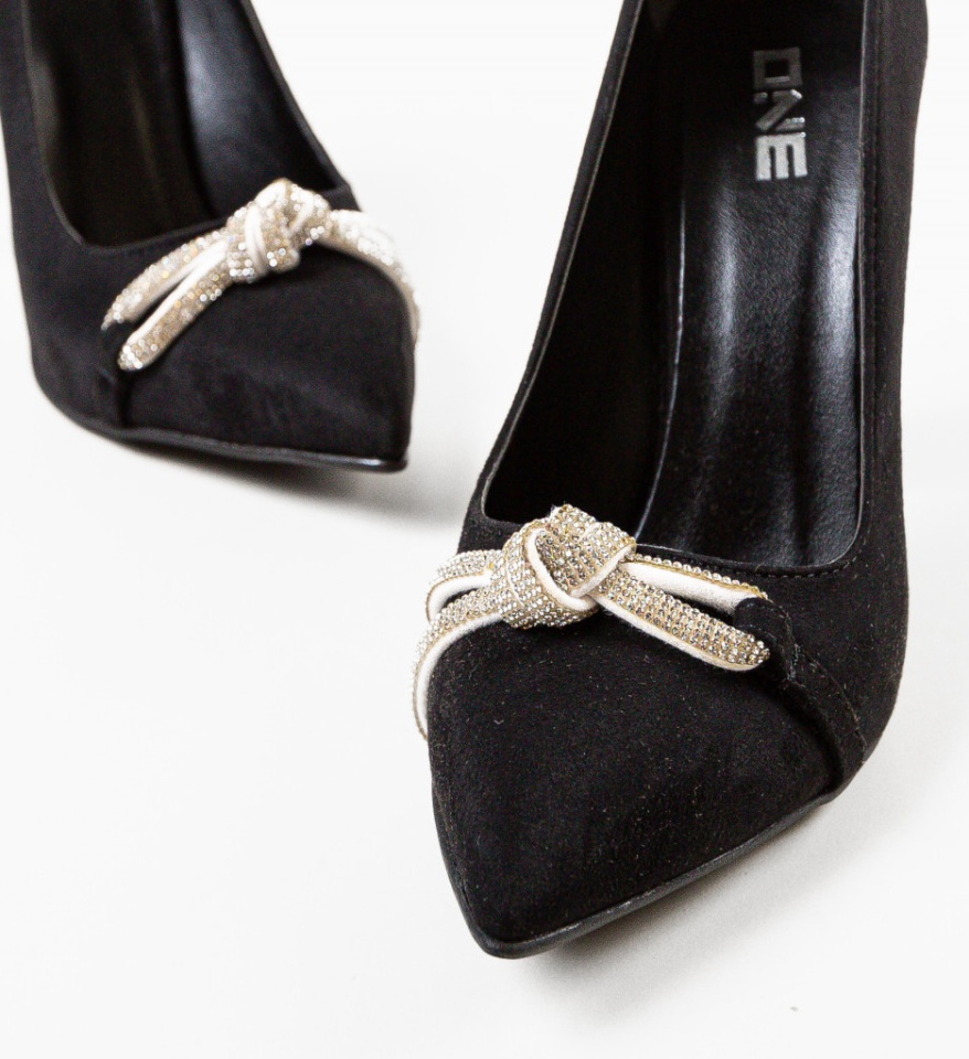 Pantofi dama Birline Negri - Img 3