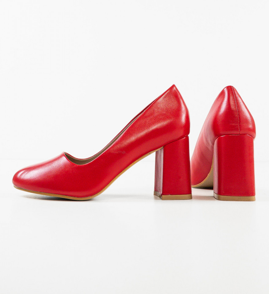 Pantofi dama Bright Rosii 2 - Img 2