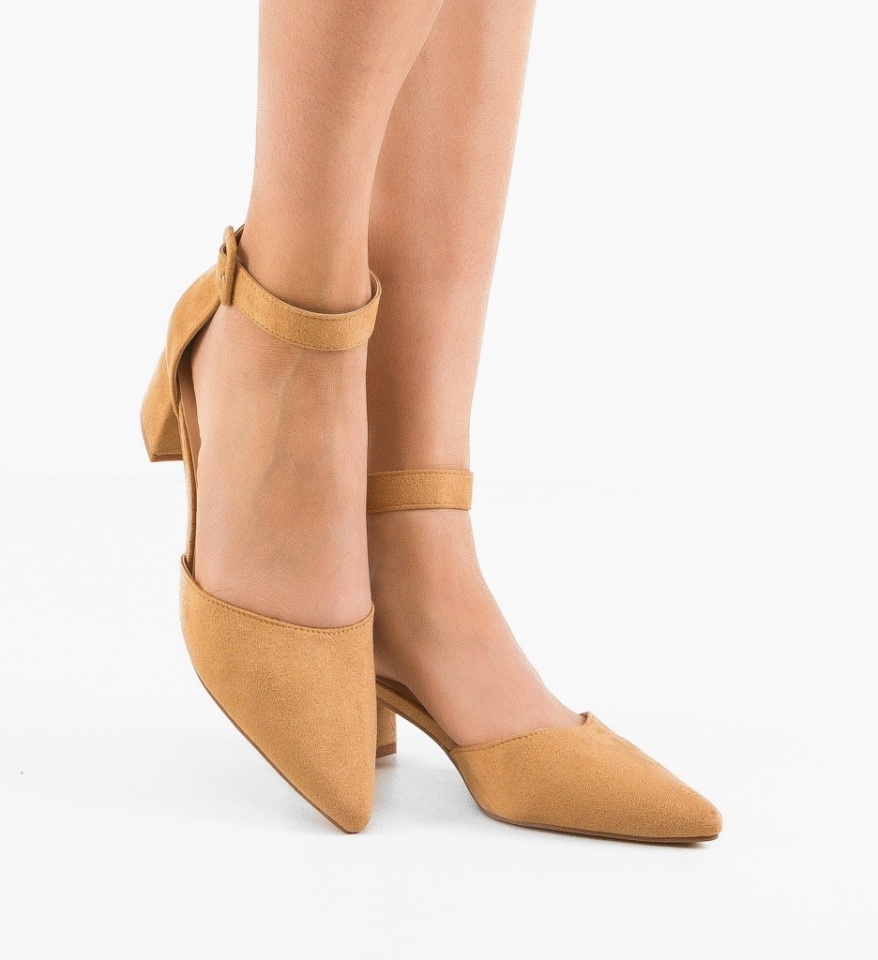 Pantofi dama Cain Camel - Img 6