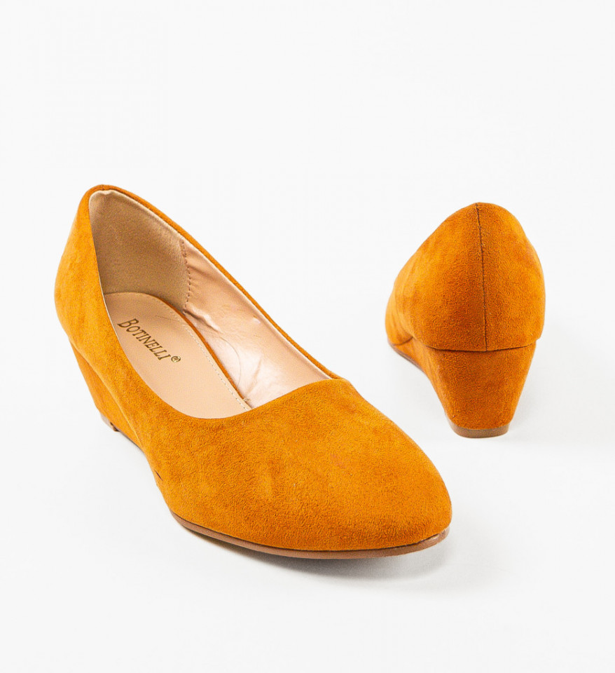 Pantofi dama Carroll Camel - Img 2