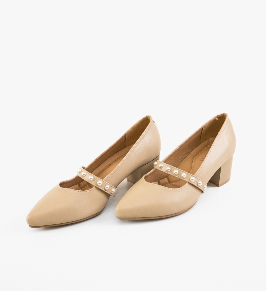 Pantofi dama Celine Bej - Img 2