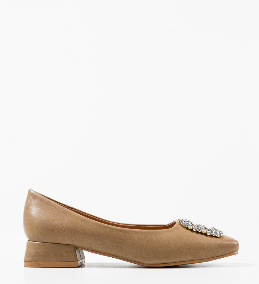 Pantofi dama Christopher Bej