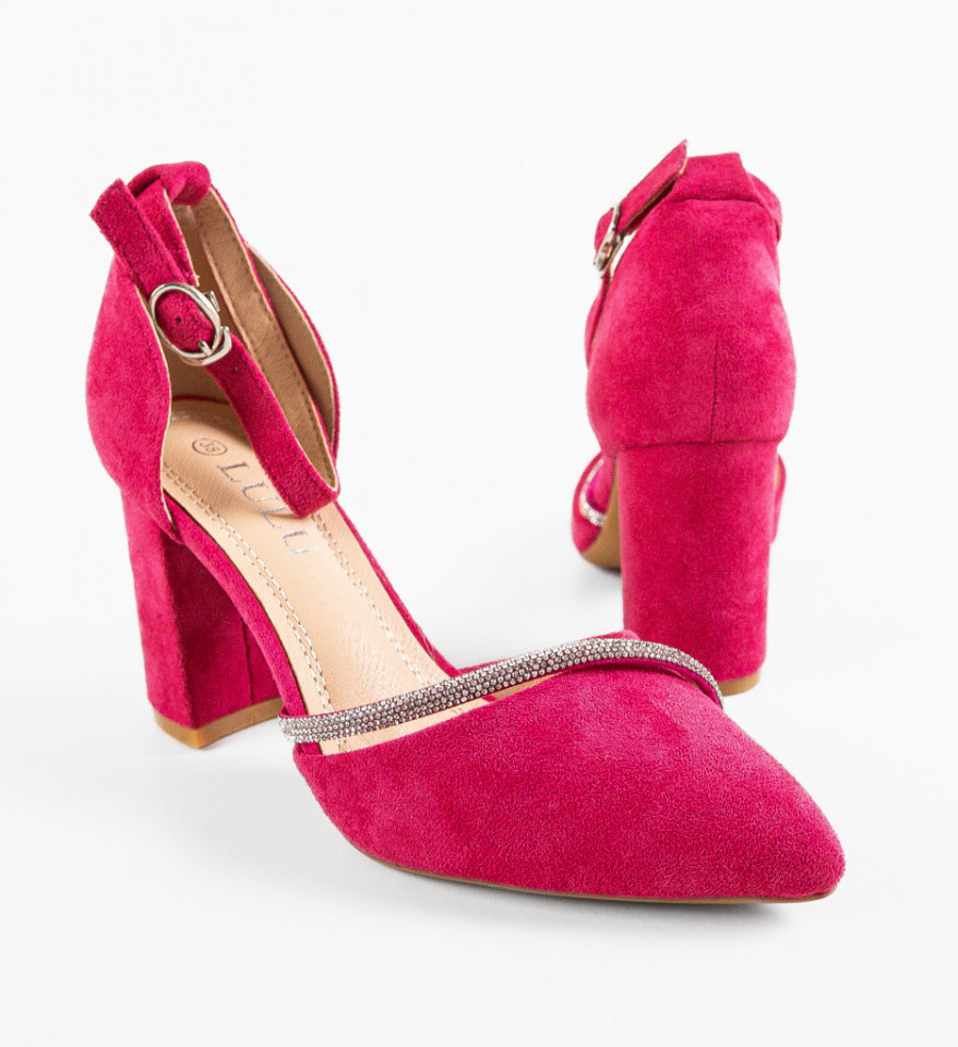 Pantofi dama Dem Fuchsia - Img 4