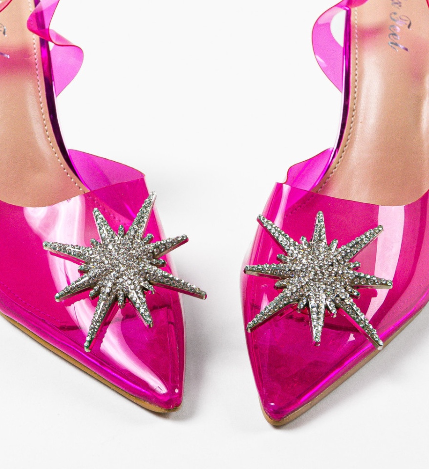 Pantofi dama Eddie Fuchsia - Img 10