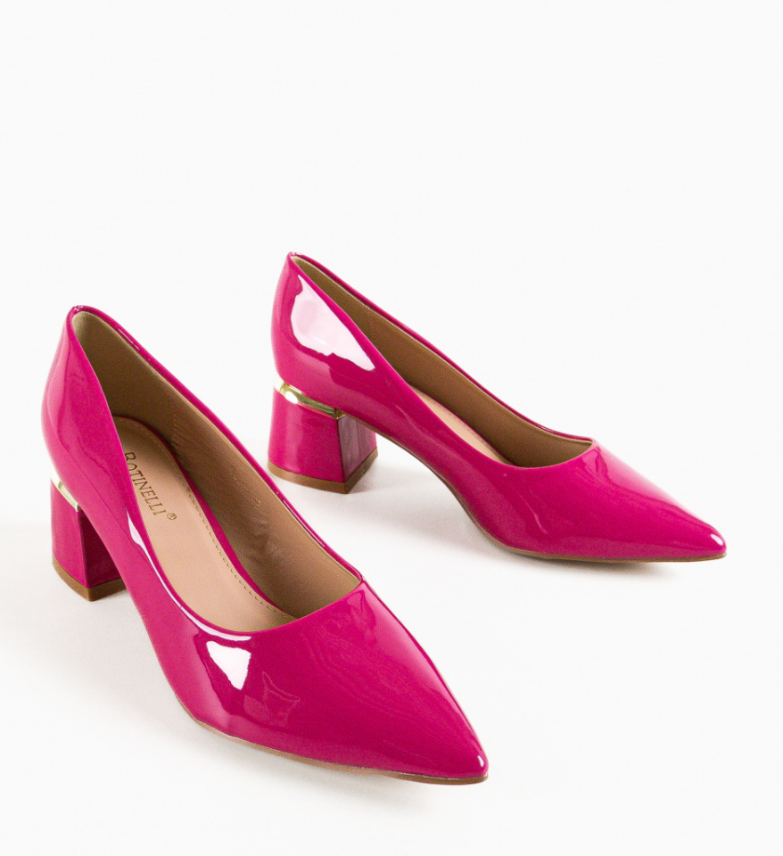 Pantofi dama Fedlimi Fuchsia - Img 4