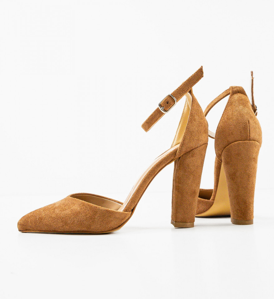 Pantofi dama Gizmo Camel - Img 3
