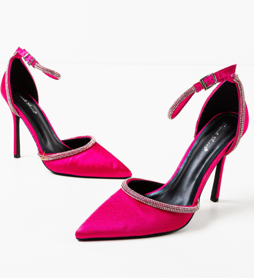Pantofi dama Huff Fuchsia - Img 11
