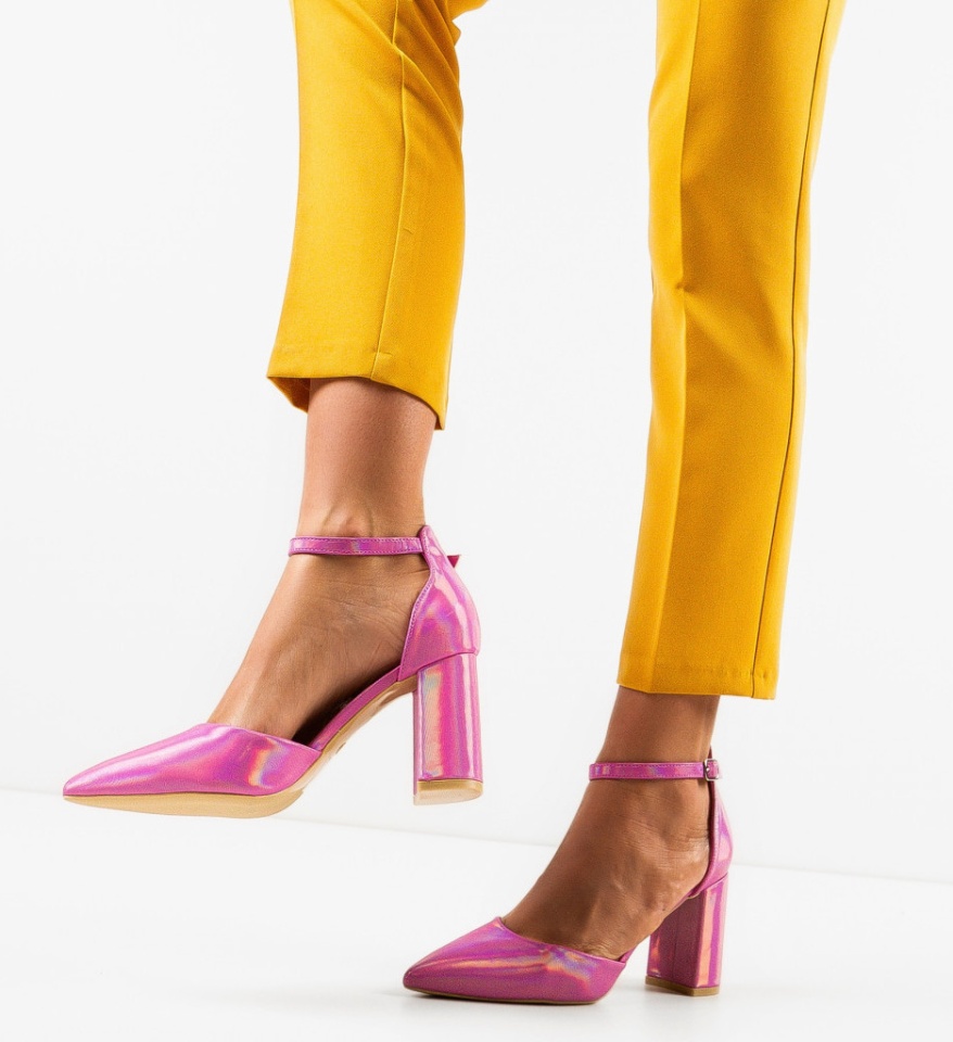 Pantofi dama Hugo Fuchsia - Img 6