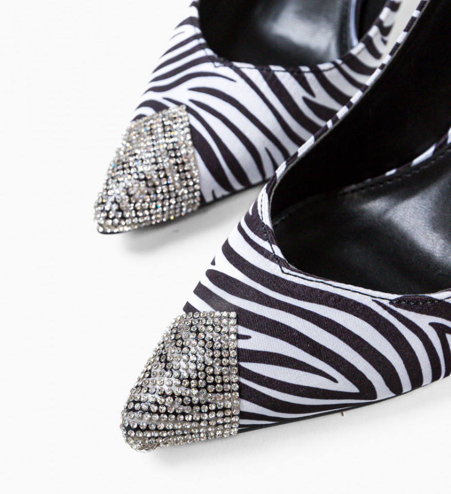 Pantofi dama Karola Zebra - Img 3