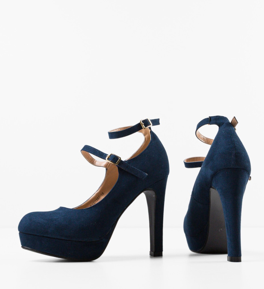 Pantofi dama Keelan Bleumarin - Img 10