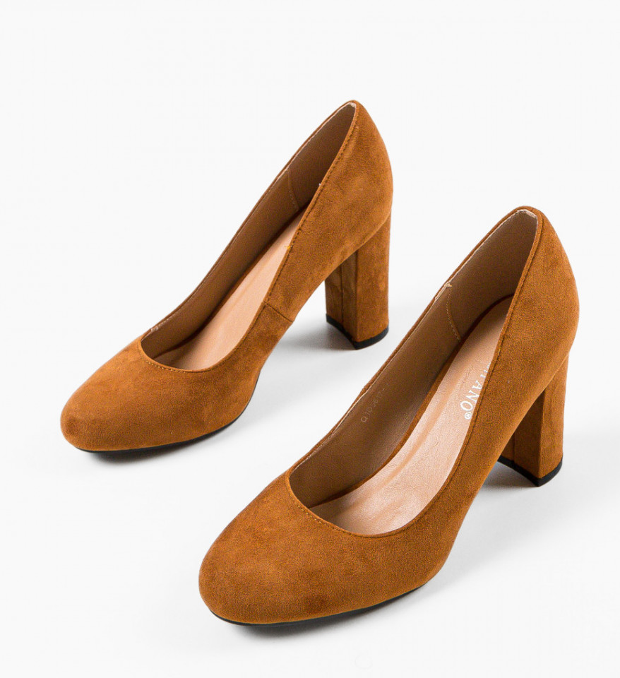 Pantofi dama Kian Camel - Img 8