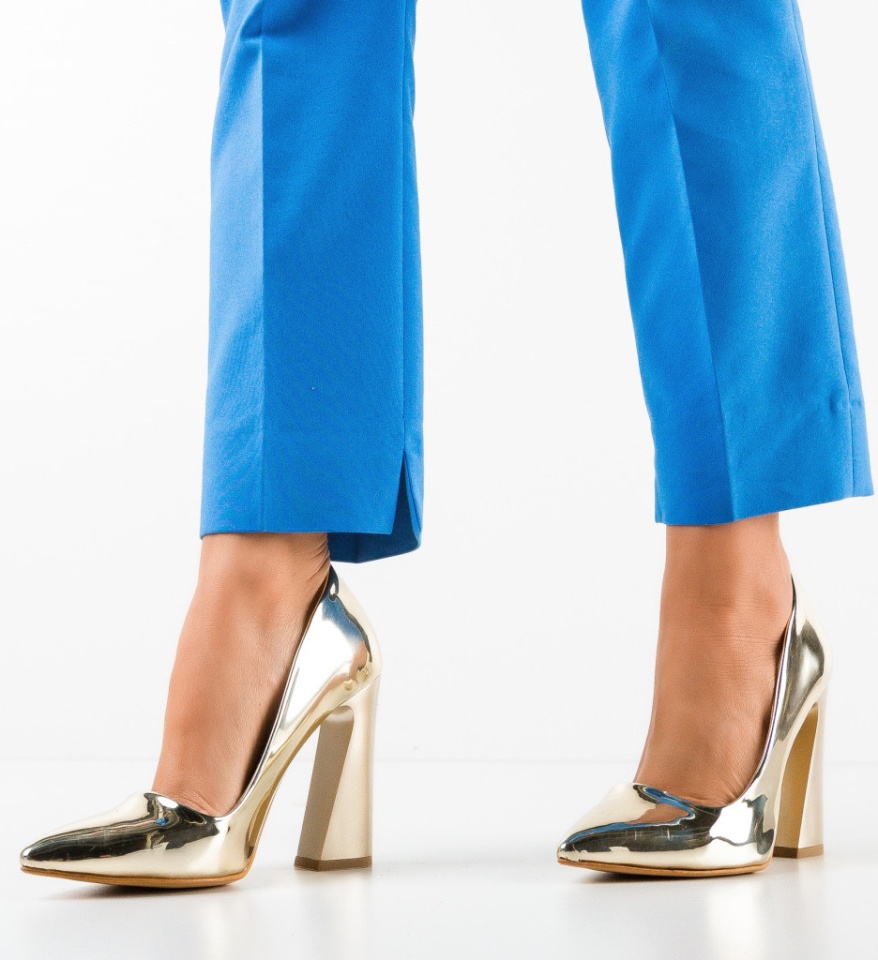 Pantofi dama Learus Aurii - Img 7